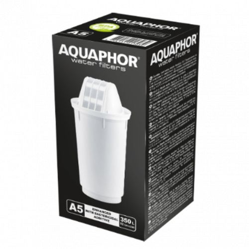 Aquaphor Filtre de Rechange pour Carafe Filtrante A5 Vie du Filtre - 350 Litres